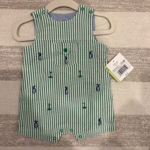 Little me golf romper